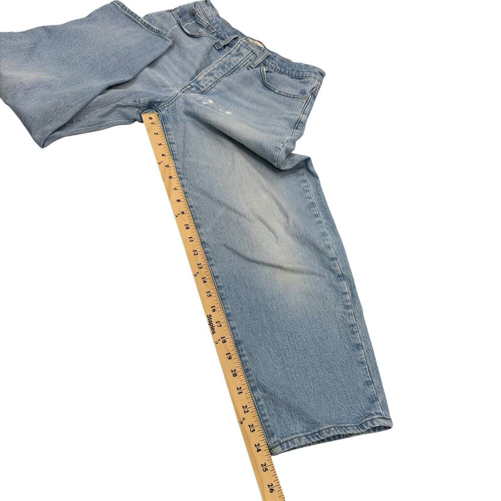 Madewell Balloon Jeans Womens 28 High Rise Denim Medium Wash Retro Barrel Leg - Picture 13 of 16